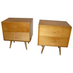 Pair of Paul McCobb Planner group  by Winchendon night stands