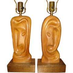 Pair Heifetz Lamps