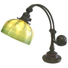 Vintage Tiffany Studios Counterbalance Lamp