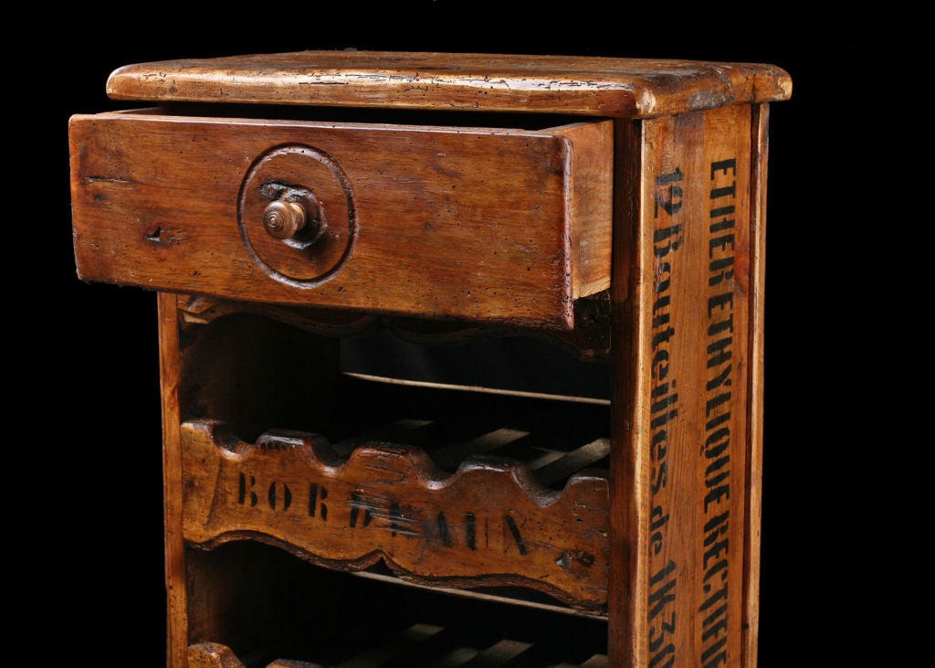 vintage wine cabinet