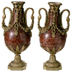 Antique Marble Vases