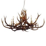 DEER ANTLER CHANDELIER