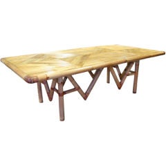 Exceptional Bamboo Dining Table