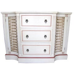 Vintage Elegant Classical Painted Console/Cabinet/Chest