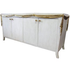 Vintage Elegant  Drape Motif Sideboard / Cabinet