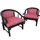 Elegant pair of Ming Style Armchairs