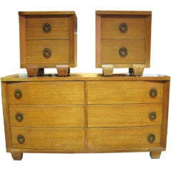 Deco Dresser and End Tables