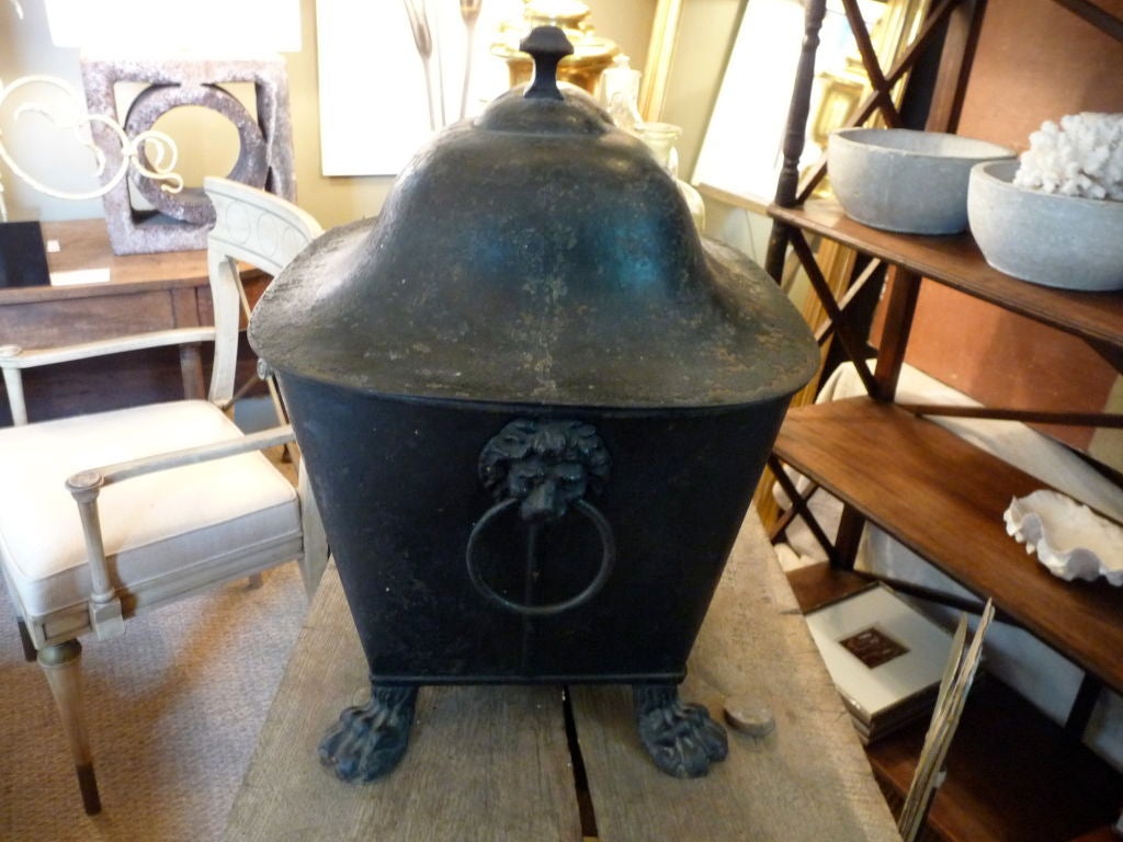 Very Large Tole Cachepot