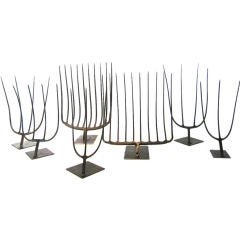 Vintage Mounted Pitchfork Collection