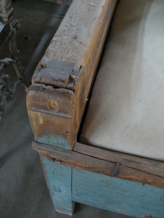 Wood Swedish Trundle Bed, circa 1800