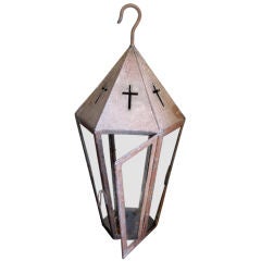 Used 19th c. Processional Lantern