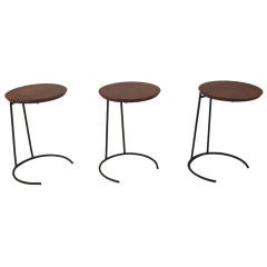 Three Side Tables by Jens Risom