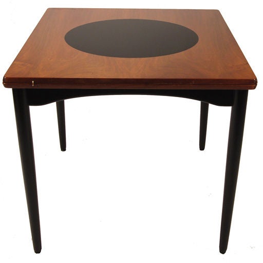 Expanding Danish Card Table at 1stDibs