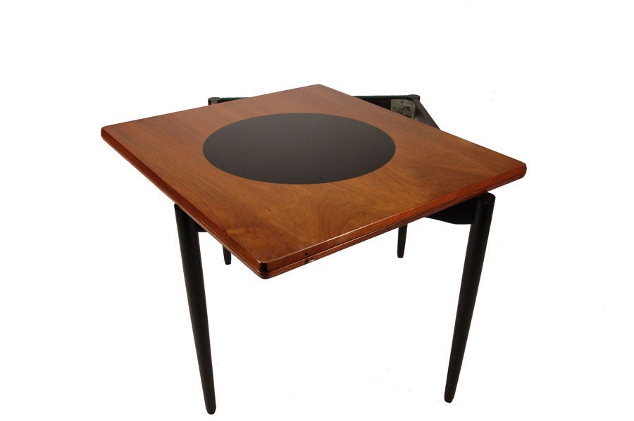 Expanding Danish Card Table