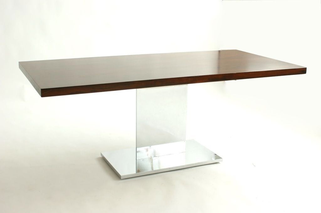 Late 20th Century WARREN PLATNER Table/Desk for Lehigh Leopold
