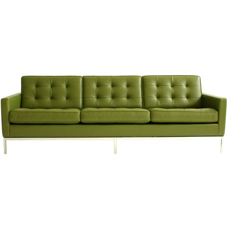 Florence Knoll Three Seat Sofa