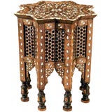 A Star-Shaped Syrian Table inlaid with Mother of Pearl
Silver A Star-Shaped Syrian Table inlaid with Mother of Pearl
Silver