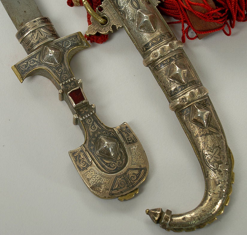 19th Century Rare Antique Berber Dagger