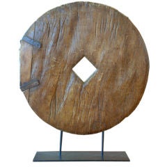 Large Antique Carriage Wheel