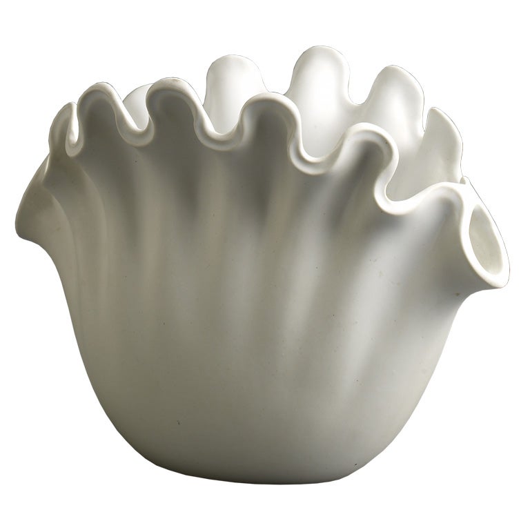 Wilhem Kage for Gustavsberg ceramic vase For Sale