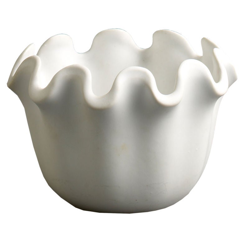 Wilhem Kage for Gustavsberg ceramic bowl For Sale