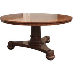A George IV figured mahogany Breakfast Table of large size