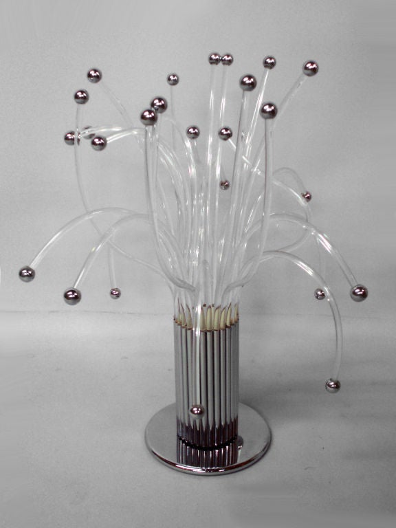 A Chrome and Lucite 