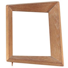 Retro 1950's Cerused Oak picture frame