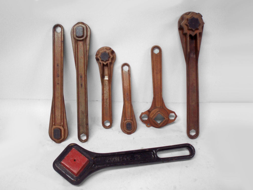 Tools of the Trade: Early Twentieth Century Foundry Molds, Wrench Forms. From 14