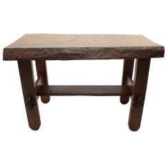 Rustic Adirondack Mission Arts and Crafts Table