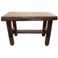 Used Rustic Adirondack Mission Arts and Crafts Table