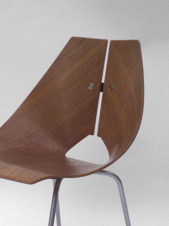 American A Molded Plywood Lounge Chair by Ray Komai