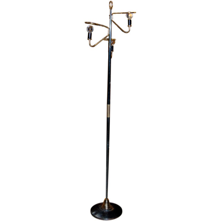 1950s French Floor Lamp For Sale