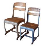 Vintage Elementary School Chairs