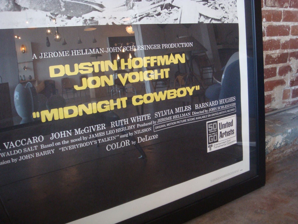 Midnight Cowboy Original Movie Poster 4
