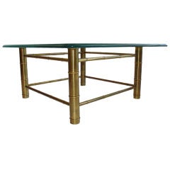 Brass Mastercraft Coffee Table