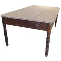 Rustic Harvest Table