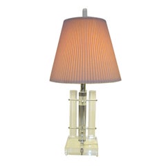 Lucite Lamp