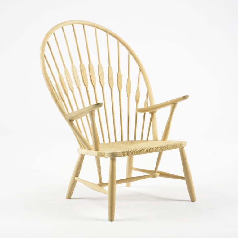 Danish Peacock lounge chair by Hans Wegner