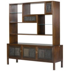 Used Japanese Print Block cabinet, models 464 and 465 by Edward Wormley