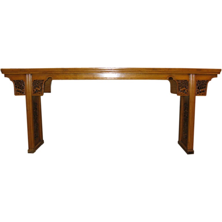 Antique Chinese Poplar altar table