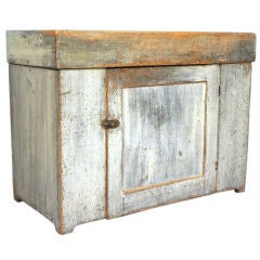 Used NEW ENGLAND DRY SINK, GREY PAINT, REMOVABLE WELL, MAYBE VERMONT