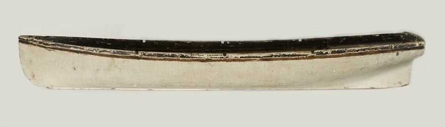 BOAT MODEL, MID-LATE 19TH CENTURY