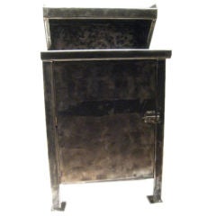 Industrial Cabinet with top shelf