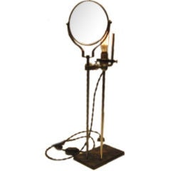 Industrial Magnifying Table Lamp