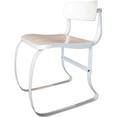 Ironrite Health Chair All Metal Version c.1950's