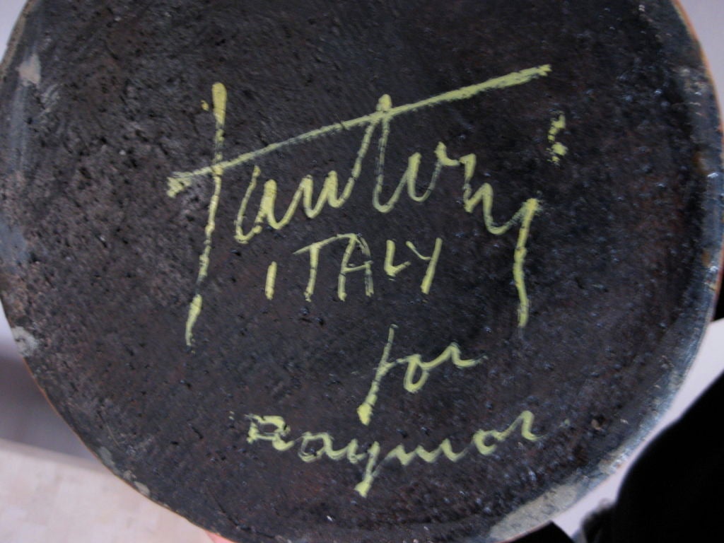 Marcello Fantoni Italian Ceramic Vase for Raymor 3