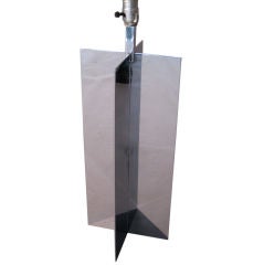 Paul Mayen Chromed Steel Lamp c.1970
s