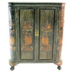 1940s Chinoiserie Cabinet