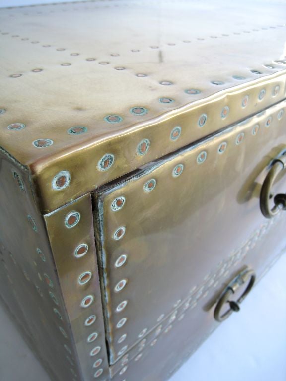 Spanish Brass Sarreid Chest/Trunk